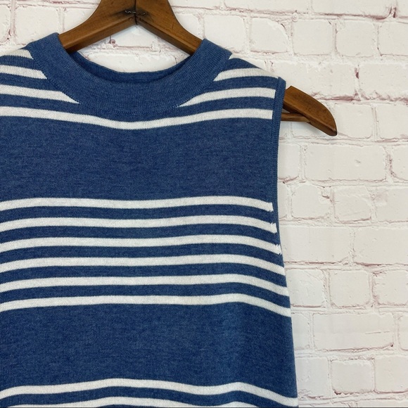 THML Striped Sleeveless Button Dress Small - Picture 3 of 5